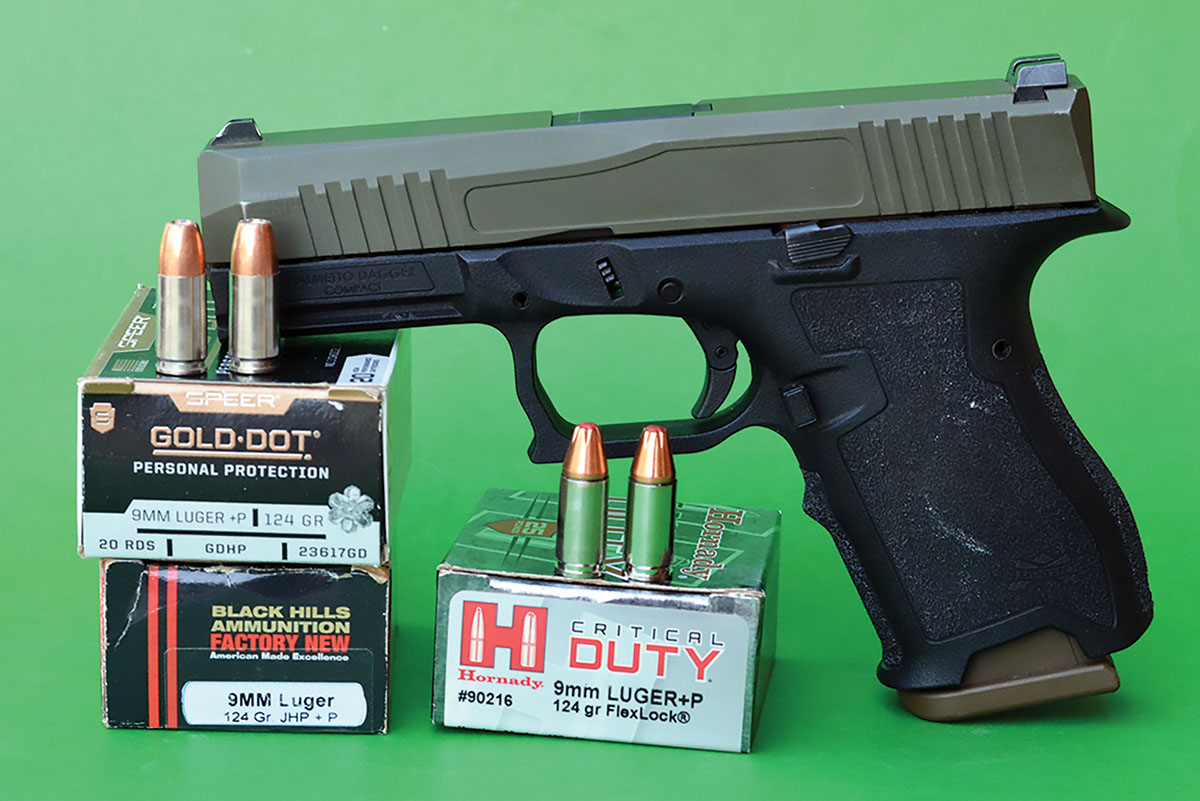 The Palmetto State Armory Dagger Compact proved ultra-reliable with both factory and handloaded ammunition.